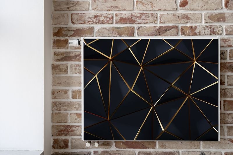 Osłona MAGNETYCZNA Kaloryfera Trójkąty Efekt 3D 90cm x 60cm zdjęcie 6
