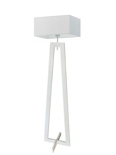 Drewniana lampa podłogowa JAWA E27 na Arena.pl