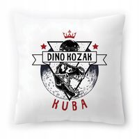 Poduszka Dla Kuby Na Urodziny Ze Zdjęciem Na Prezent Biała 40X40 Cm