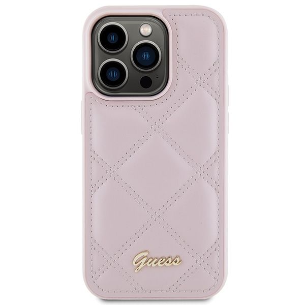 Etui Guess do iPhone 15 Pro, Różowy zdjęcie 3