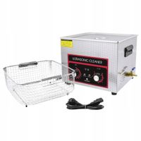 Profesjonalna MYJKA ultradźwiękowa WANNA 15L stal nierdzewna reg temp czas