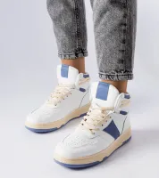 Niebieskie sneakersy za kostkę Robin 39