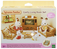 Sylvanian Families Wiejski Salon Mebelki do domku dla Lalek Akcesoria