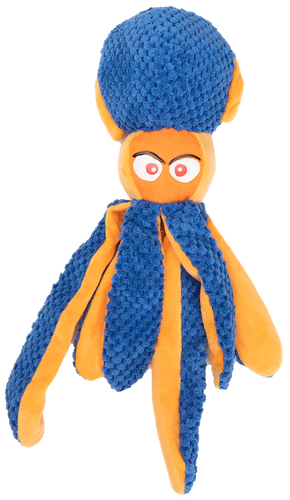 Zabawka dla psa granatowa ośmiornica z piszczałką 43×9,5×5cm UNIQ PETS na Arena.pl