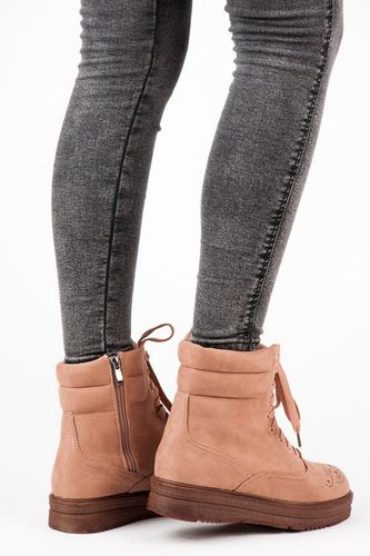 WIĄZANE BOTKI NA PLATFORMIE Rozmiar - 38 na Arena.pl