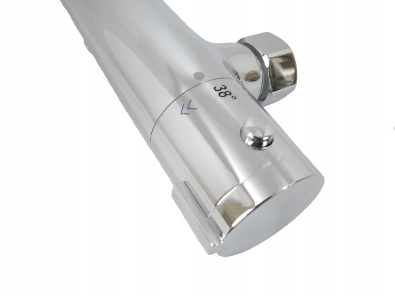 ZESTAW BATERIA TERMOSTATYCZNA PRYSZNICOWA ŚCIENNA zdjęcie 5