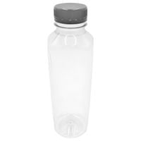 butelka rpet 400 ml kwadratowa z czarną nakrętką, 126szt