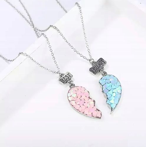 ŁAŃCUSZKI BFF DLA PRZYJACIÓŁEK ZESTAW SERCE 2 szt. na Arena.pl