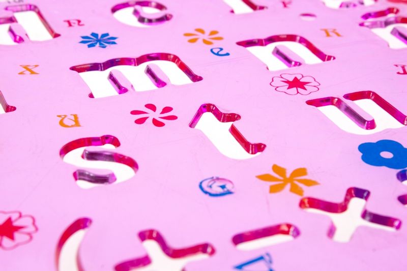 ND39_276076 SZABLON CYFERKI&LITERKI KPL2 STK PBH zdjęcie 5