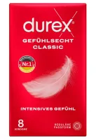 durex prezerwatywy lateksowe 8 szt. z nawilżeniem i zbiorniczkiem