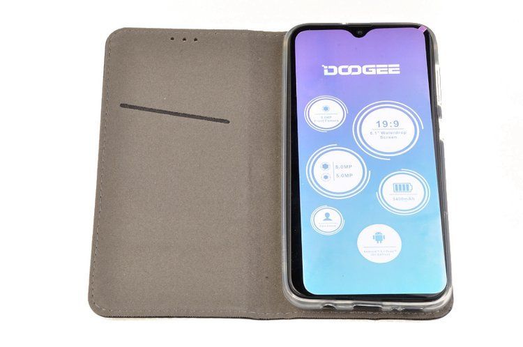 Etui Smart Sempre do Doogee X90 czarny zdjęcie 3