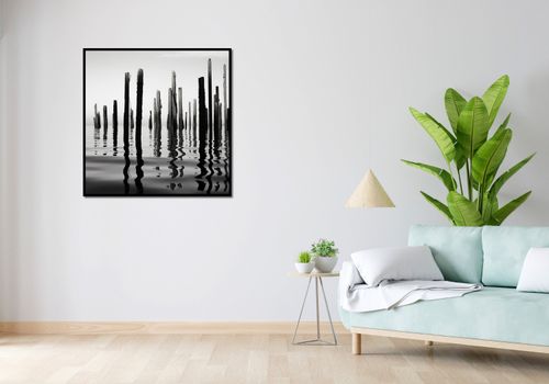 Plakat 90x90cm Refleksje Nad Wodą na Arena.pl