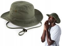 KAPELUSZ WOJSKOWY BAWEŁNIANY DAMSKI MĘSKI Z REGULACJĄ OUTBACK FILTR UV 50+