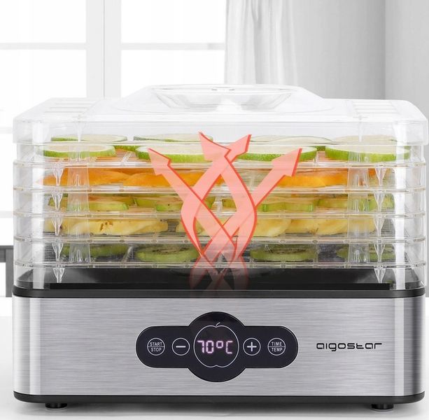 SUSZARKA DO GRZYBÓW WARZYW OWOCÓW ZIÓŁ TIMER 5 SIT zdjęcie 2