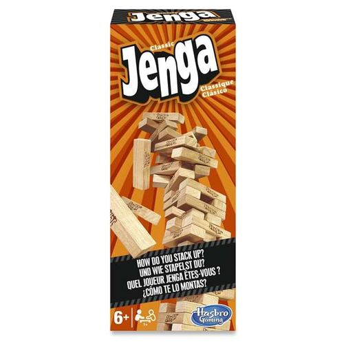 Gra Planszowa Jenga Hasbro na Arena.pl