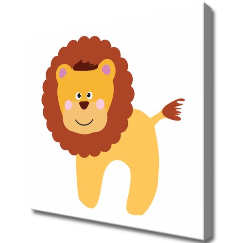 Foto Obraz 40X40 Lew na Arena.pl