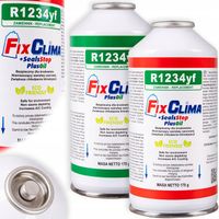 GAZ DO NAPEŁNIANIA KLIMATYZACJI AUT R1234YF+USZCZELNIACZ CZYNNIK CHŁODNICZY