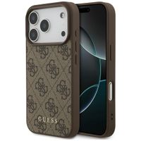 Etui Guess 4G Classic do iPhone 17 Pro brązowy