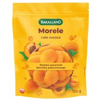 BAKALLAND MORELE SUSZONE 150 g KRÓTKA DATA
