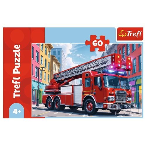 puzzle 60 wóz strażacki 17405 na Arena.pl