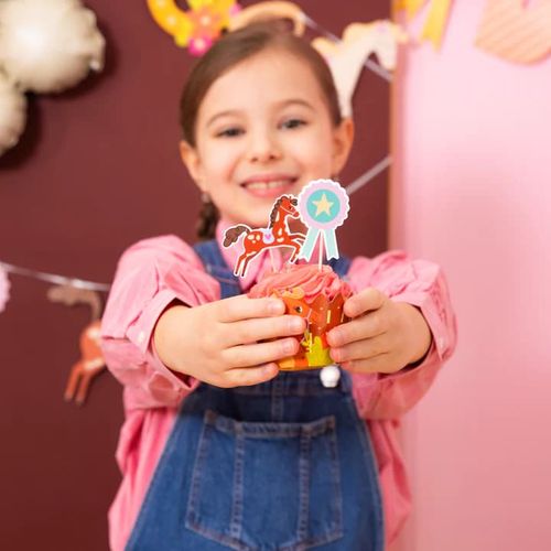Papilotki do muffinek babeczek Urocze Koniki, 6 szt. na Arena.pl