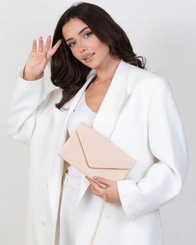 Alessio KOPERTÓWKA Zamszowa TOREBKA damska wizytowa WIECZOROWA na Arena.pl