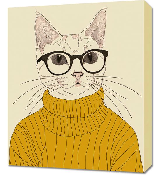 Obraz 50x60cm Intelektualista zdjęcie 1
