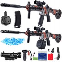 KARABIN AUTOMAT NA KULKI ŻELOWE PISTOLET DUŻY M416