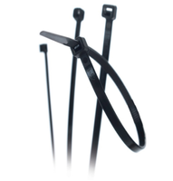 Opaska zaciskowa CZARNA UV 140x3,5 BMN1436 (100szt.)