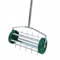 Aerator Wertykulator do Trawy Gleby Murawy Ręczny Obrotowy Kolce 42 cm