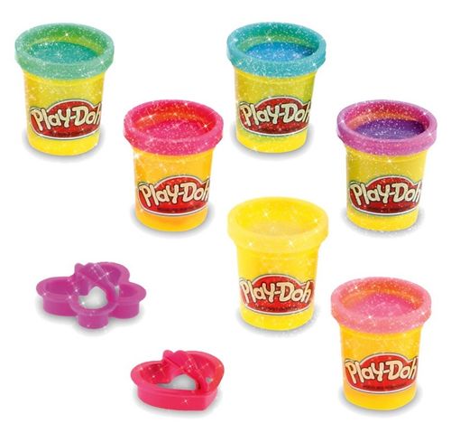 Play -doh ciastolina brokat + foremki na Arena.pl