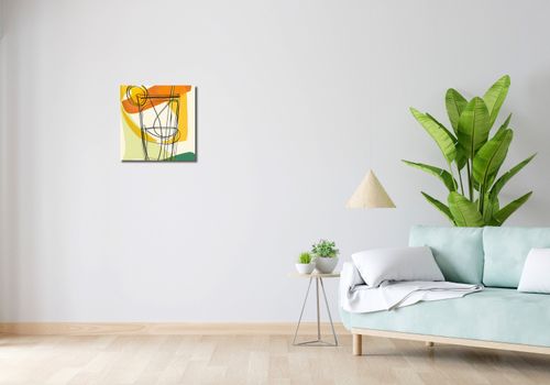 Obraz 40x40cm Koktajl Artystyczny na Arena.pl
