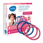 SANITY Cicho wSZA gumki do włosów przeciw wszom