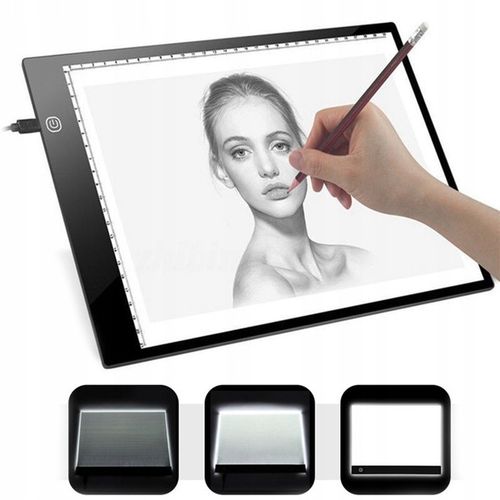 TABLET GRAFICZNY TABLICA DO RYSOWANIA DESKA KREŚLARSKA DO KOPIOWANIA A4 na Arena.pl