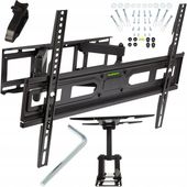 MOCNY OBROTOWY UCHWYT TELEWIZORA WIESZAK TV REGULACJA UCHYLNY 37-99 CALI