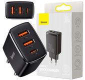 Baseus Ładowarka Sieciowa Usb Usb-C Qc 3.0 Pd 30W