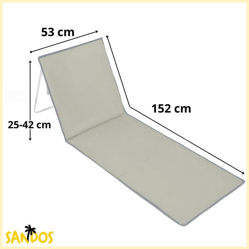 Leżak plażowy do opalania składany DEKTRI na Arena.pl