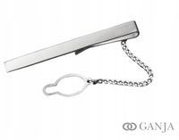 Spinka srebrna do krawata 925+GRAWER SK16 ŚLUB