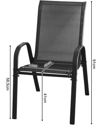 Stół kwadrat ISLAND 70cm + 4x Krzesło SOFIA brąz na Arena.pl