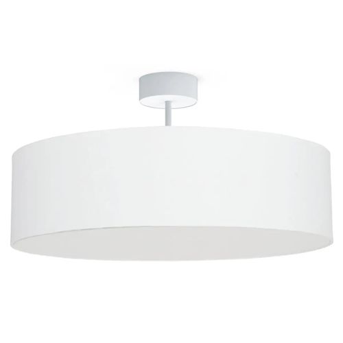 Przysufitowa lampa okrągła Violet 7958 materiałowy plafon biały na Arena.pl