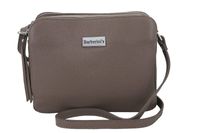 Torebka skórzana damska włoska - Beżowa ciemna