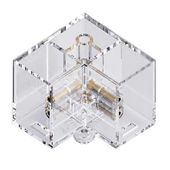 LACZNIK DO LAMP LED HEXAGON TYP L IP20 TRANSPARENTNY