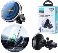 >>JOYROOM ŁADOWARKA INDUKCYJNA UCHWYT NA TELEFON Z MAGSAFE NA KRATKĘ