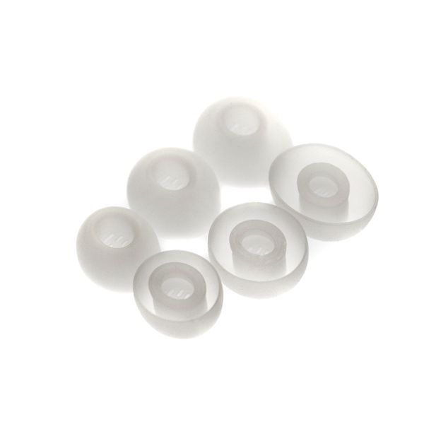 Gumki do huawei freebuds 4i/5i white zdjęcie 1
