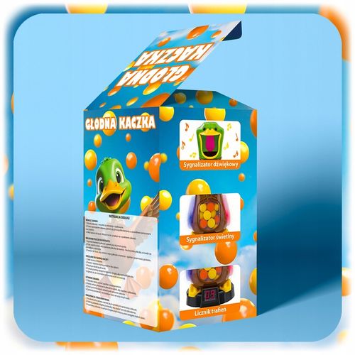 GŁODNA KACZKA STRZELANIE DO CELU PISTOLET ZABAWKOWY 2X GRA ZRĘCZNOŚCIOWA na Arena.pl