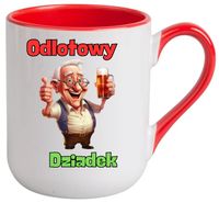 KUBEK Z NADRUKIEM ŚMIESZNY PREZENT DZIEŃ DZIADKA URODZINY IMIENINY DZIADEK