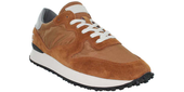 D.A.T.E. Sneakersy męskie - Spike Nylon - rozmiar 43 - brązowe, skórzane