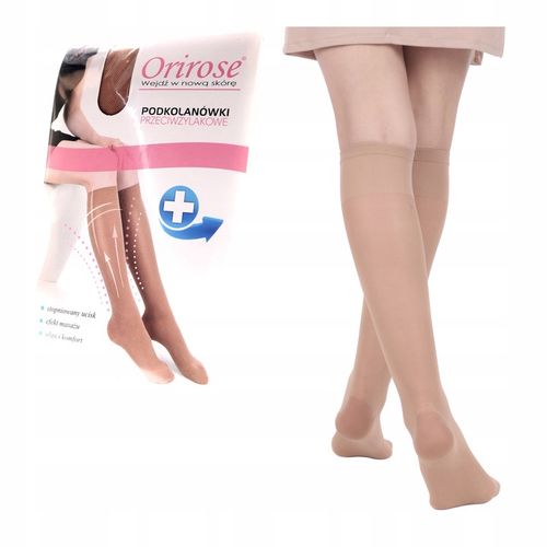 Orirose MEDI Podkolanowki uciskowe PRZECIWŻYLAKOWE 2st. ucisku 18/22mmHg na Arena.pl