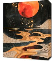 Obraz 40x50cm Planetarny Taniec