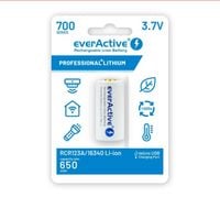 Akumulator EverActive 3.7V RCR123A / 16340 700mAh